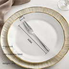 304 Stainless Steel Flatware Set | 300 MOQ | Super Mirror Polish | Custom