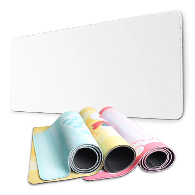 Custom Sublimation Desk Mats: 2 MOQ, 5-Day Lead, Multiple Sizes | Gaming & Office Mouse Pads