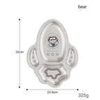 304 Stainless Steel Kids Divided Plate | 20x15cm | Dishwasher Safe | Custom