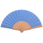 Custom Wooden Hand Fan | Foldable Wood Handle Fan | Bulk Corporate Events