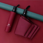 Custom 190T Pongee Umbrella with Logo | 100 MOQ Fully Automatic