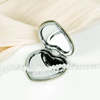 2x Magnifying Pocket Mirrors | Champagne Gold | MOQ 50