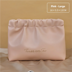 Custom PU Leather Cosmetic Bags | Open Top | 30-Day Lead