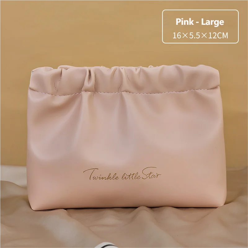 Custom PU Leather Cosmetic Bags | Open Top | 30-Day Lead