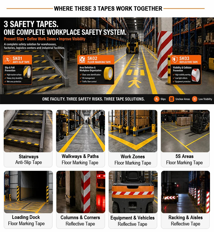 Custom Caution Tape 50mm x 50m | PE Safety Barrier Tape | RoHS Compliant