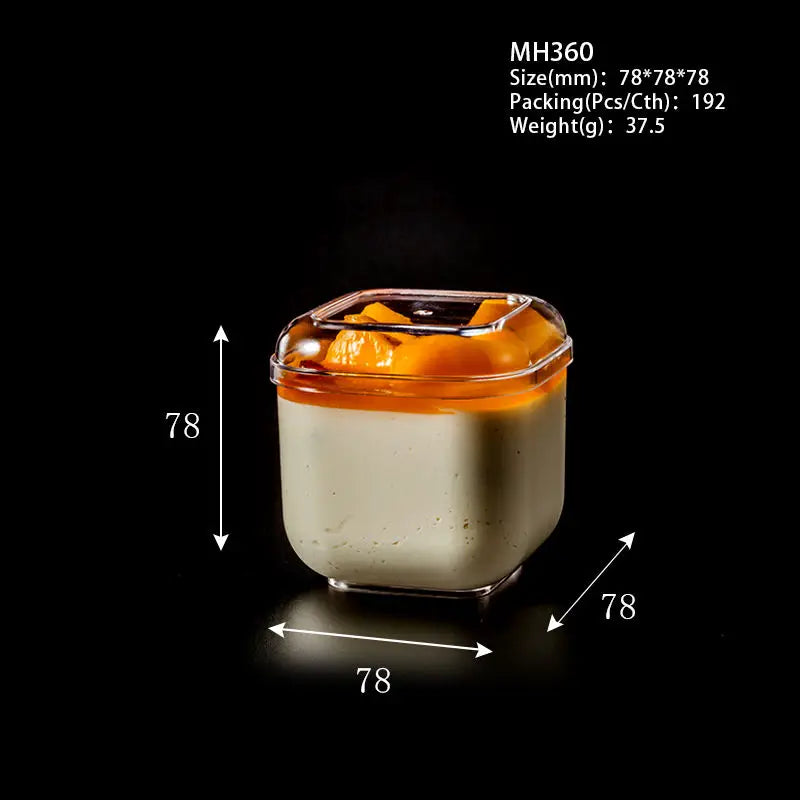 Clear PET Cake Boxes | Food-Grade | 7-15 Day Lead Time