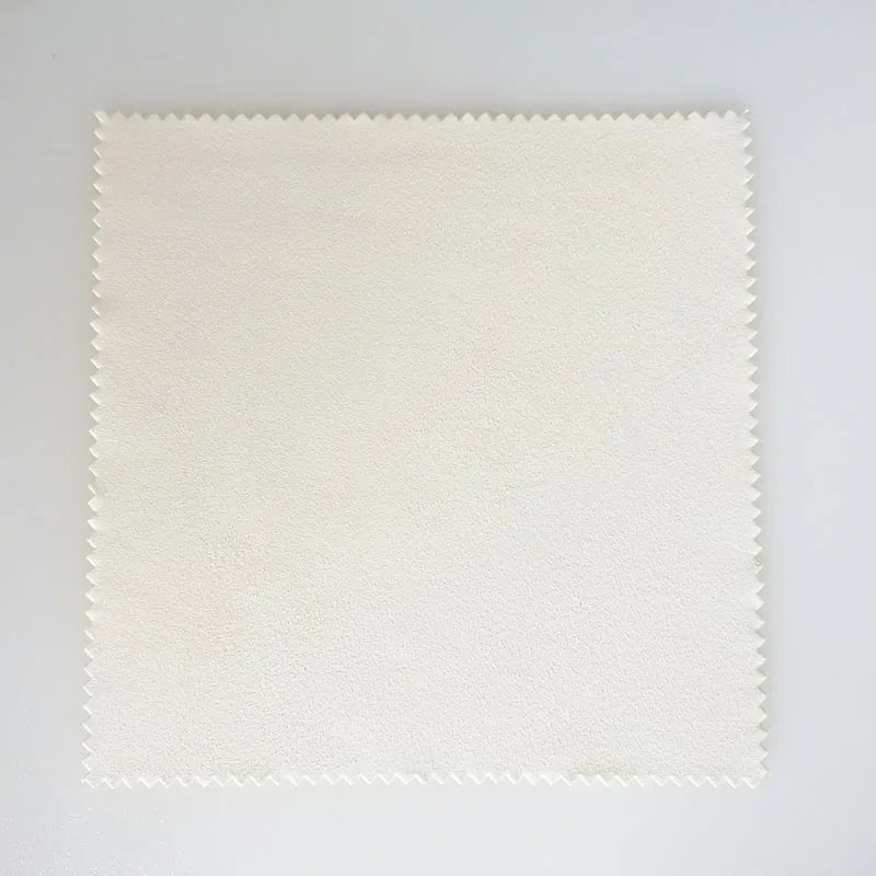 Custom Microfiber Suede Jewelry Cleaning Cloth with Logo | MOQ 100