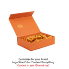 Custom Rigid Gift Boxes with Logo | MOQ 500 | Magnetic Closure