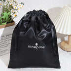 Custom Satin Drawstring Bags with Logo — 120-250 GSM for Cosmetic & Gift Packaging