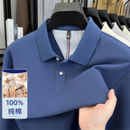 100% Cotton Pique Long Sleeve Shirt | Breathable Moisture-Wicking | Custom Printing