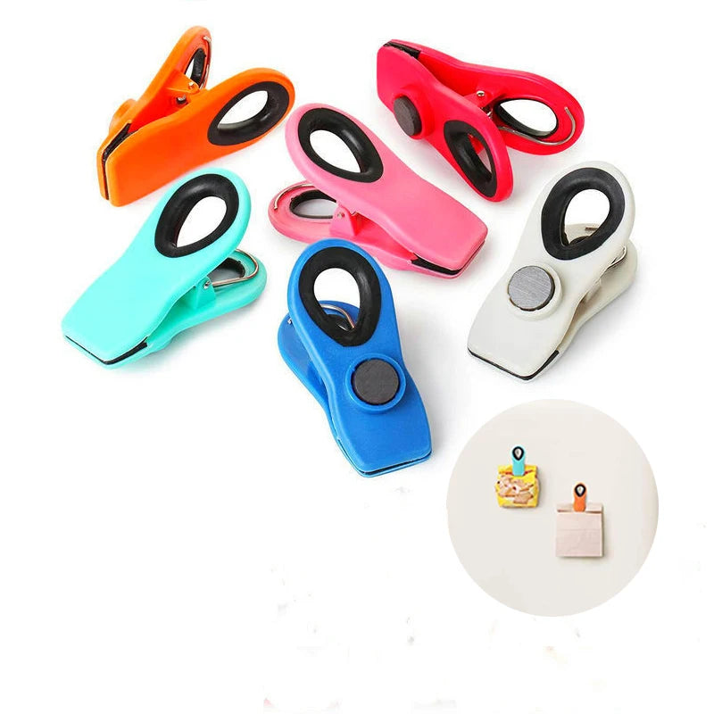 Custom Magnetic Clips with Logo | PP Plastic, 1,000 MOQ