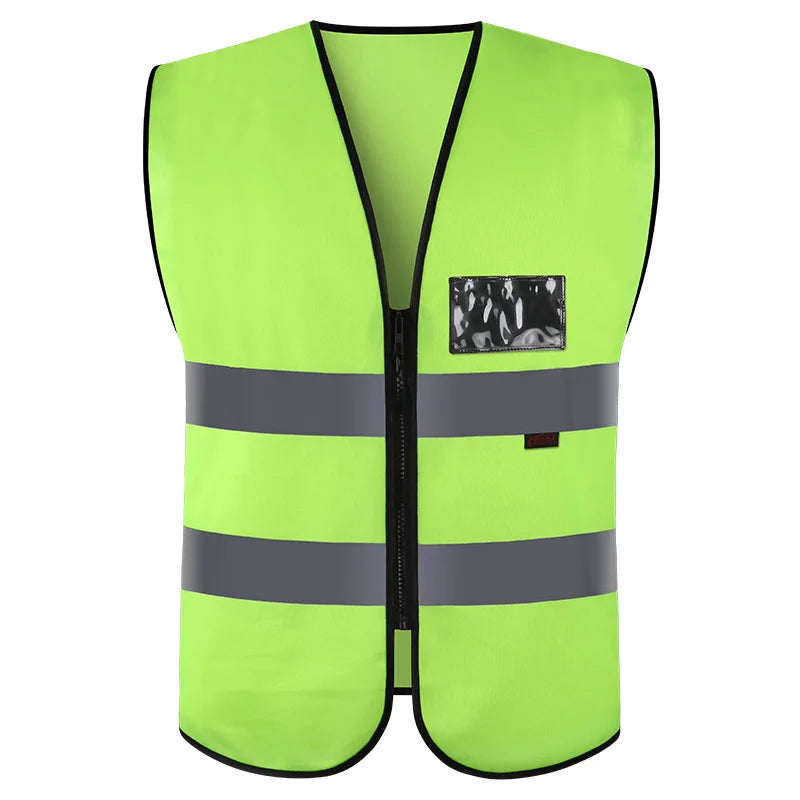 Custom Hi-Vis Safety Vest | 1,000 Pcs MOQ Reflective Polyester Vest
