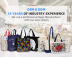 Custom Laminated PP Woven Bags with Logo | MOQ 100 Pieces