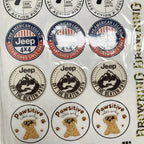 Custom Waterproof Vinyl Stickers | 100 Pcs MOQ UV Printing Die-Cut