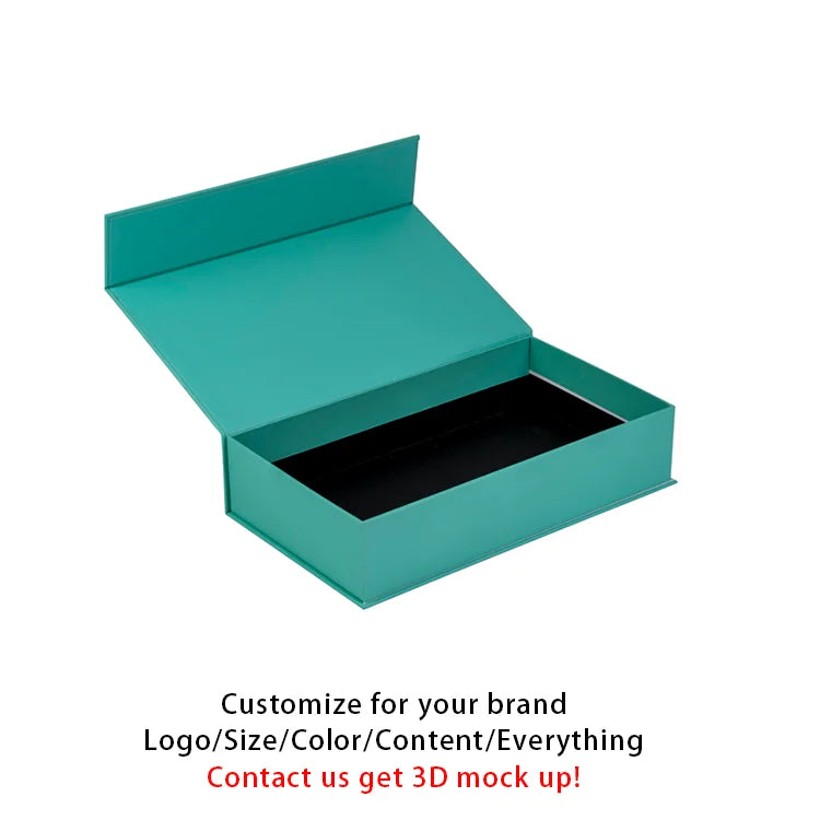 Custom Rigid Gift Boxes with Logo | MOQ 500 | Magnetic Closure