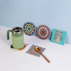 Custom Ceramic Coasters | 500 MOQ | 12-Day Lead Time