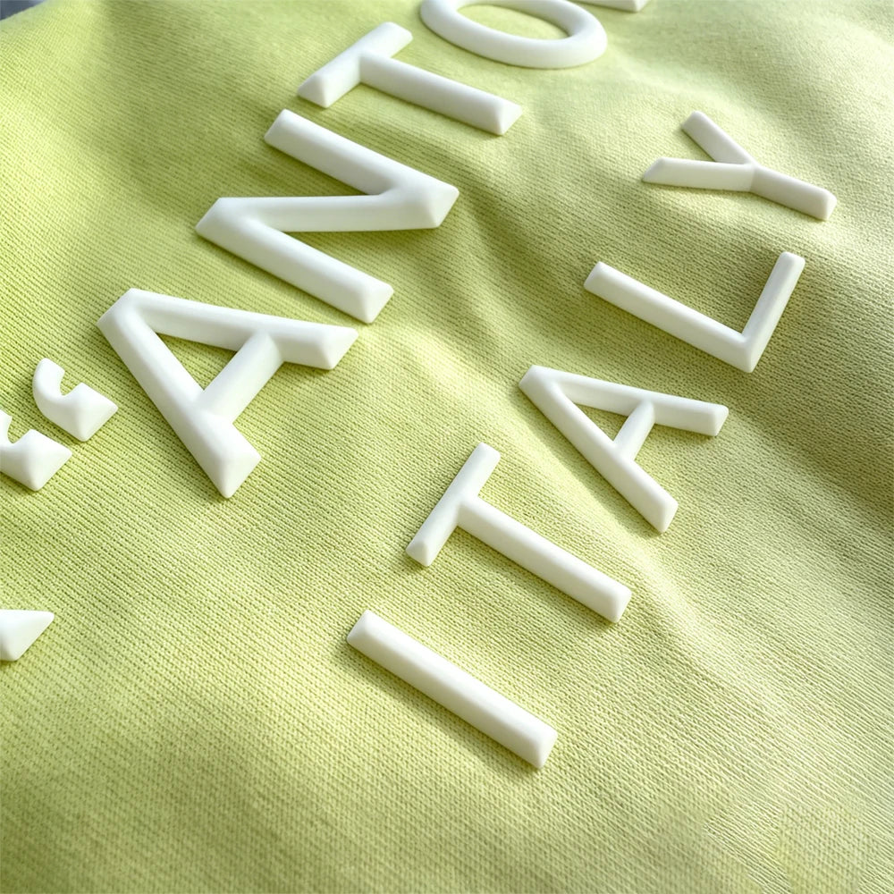 Custom Matte Silicone Heat Transfer Labels with Logo | MOQ 100