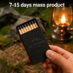 Custom Matchbox with Logo | CMYK + Spot UV | 300 MOQ | Safety Matches