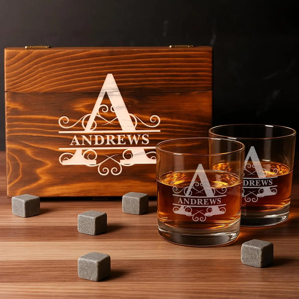 Custom Lead-Free Whiskey Glasses | 48 MOQ | 9-Day Lead