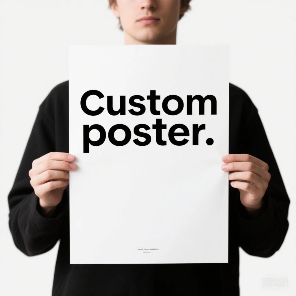 Custom Poster Printing Service | Sustainable Paperboard Wall Art Factory