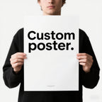 Custom Poster Printing Service | Sustainable Paperboard Wall Art Factory