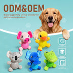 Custom No Stuffing Plush Dog Toy | Reinforced Stitching | OEM ODM Wholesale