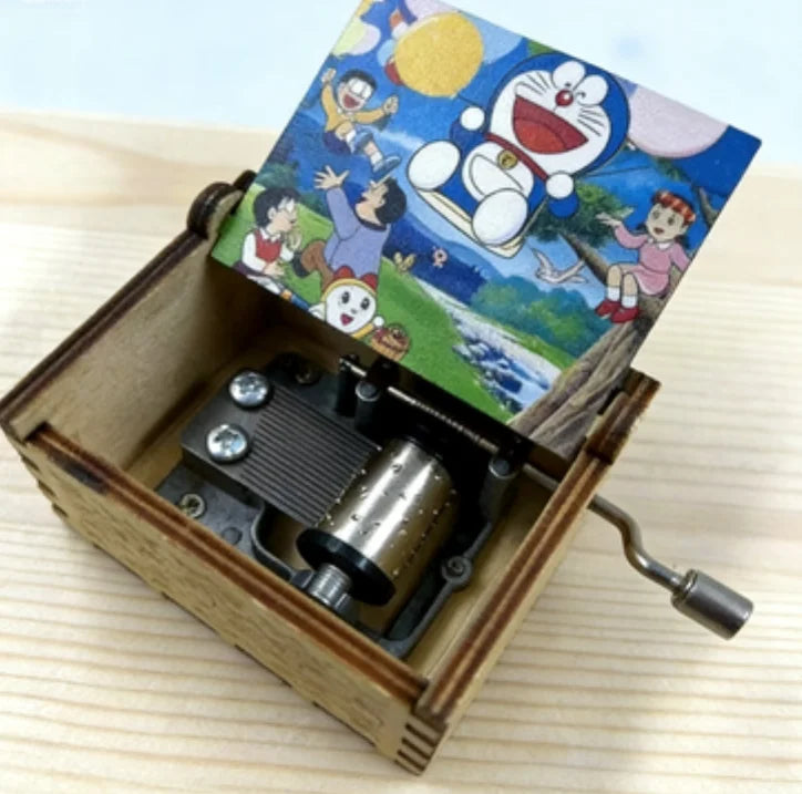 Custom Wooden Music Boxes with Logo – 10 MOQ, 18-Second Play