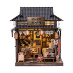 FSC-Certified 3D Wood Puzzle Book Nook | LED Light Diorama | CE EN71 CPC Certified