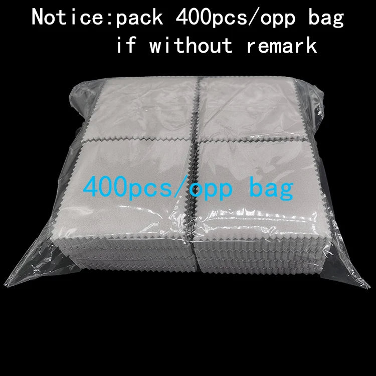 Custom Microfiber Jewelry Polishing Cloths | MOQ 100 | 10-Day Lead Time