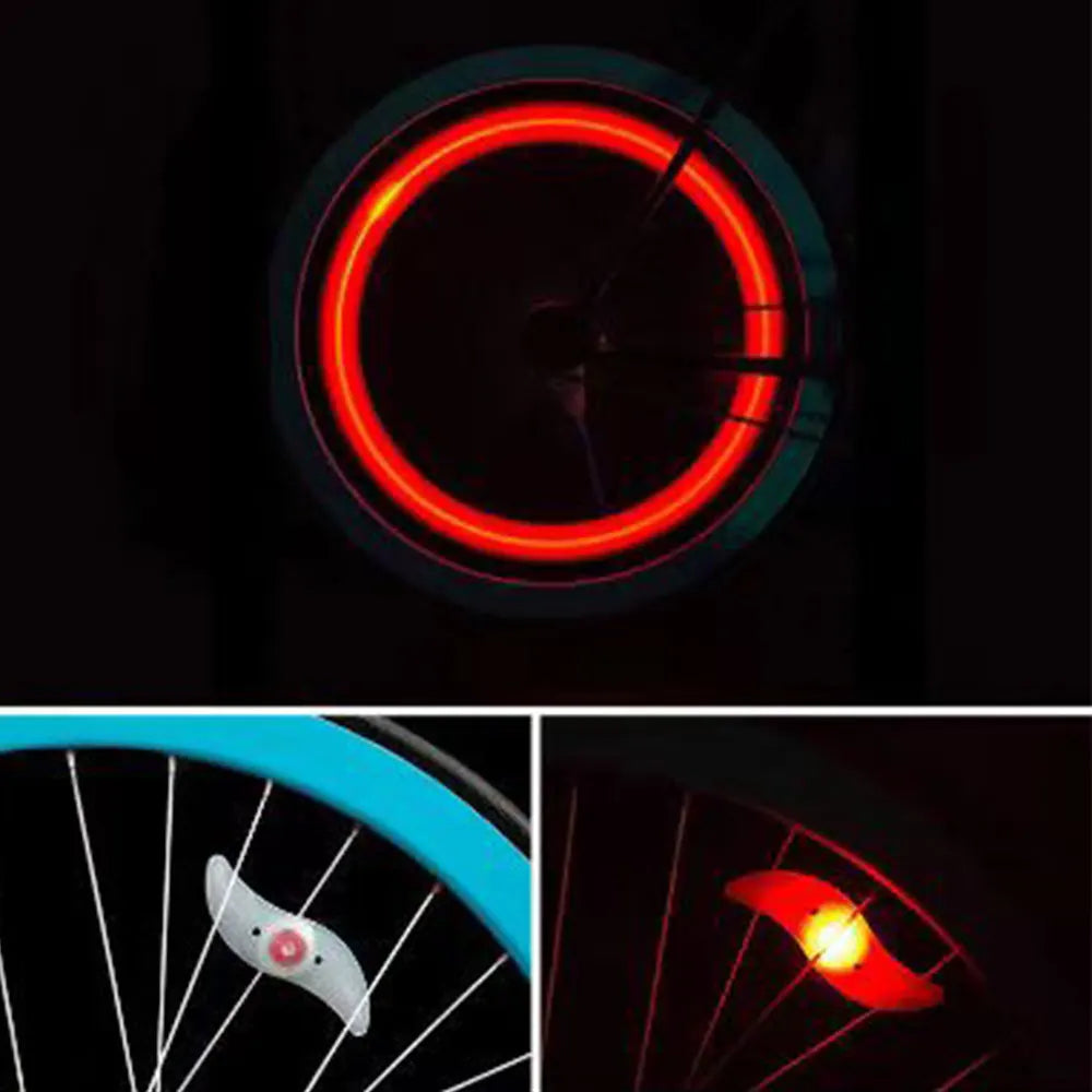 Custom Colorful Bicycle Spoke Lights | Packaging MOQ 1,000 pcs