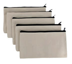 Custom Canvas Multi-Purpose Bag | Eco-Friendly | Zipper Closure | 100 MOQ | Logo