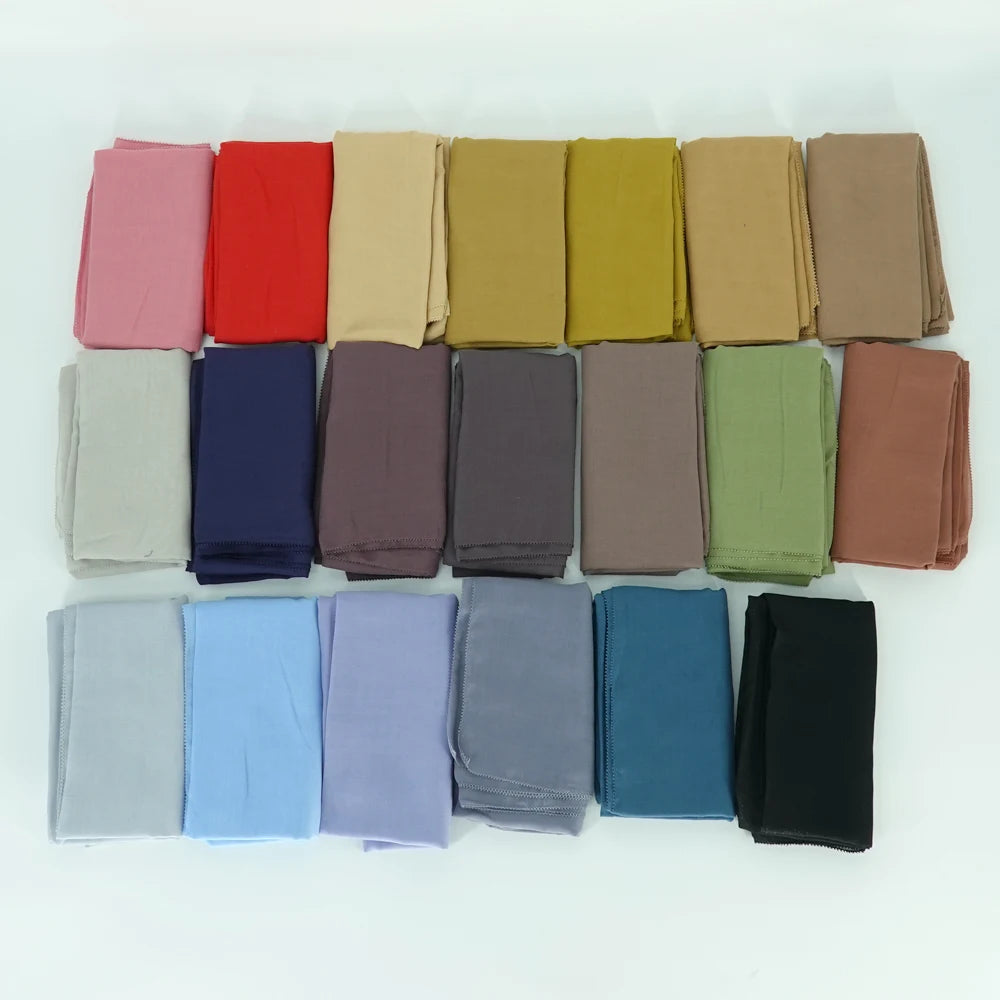 Custom Cotton Hijab | Eyelash Edge Shawl | MOQ 20