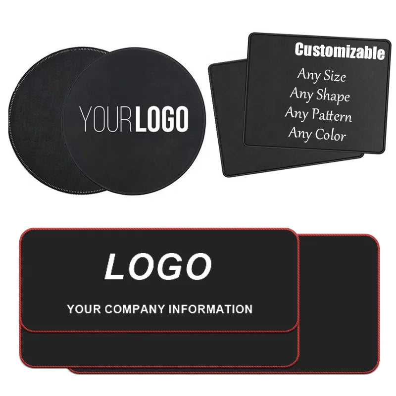 Custom Promotional Mouse Pad with Logo | 100 MOQ, UV/Digital/Silk Screen Printing