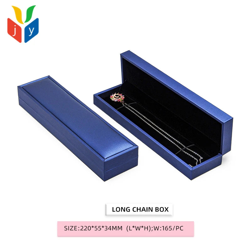 Custom PU Leather Jewelry Boxes with Logo | MOQ 100