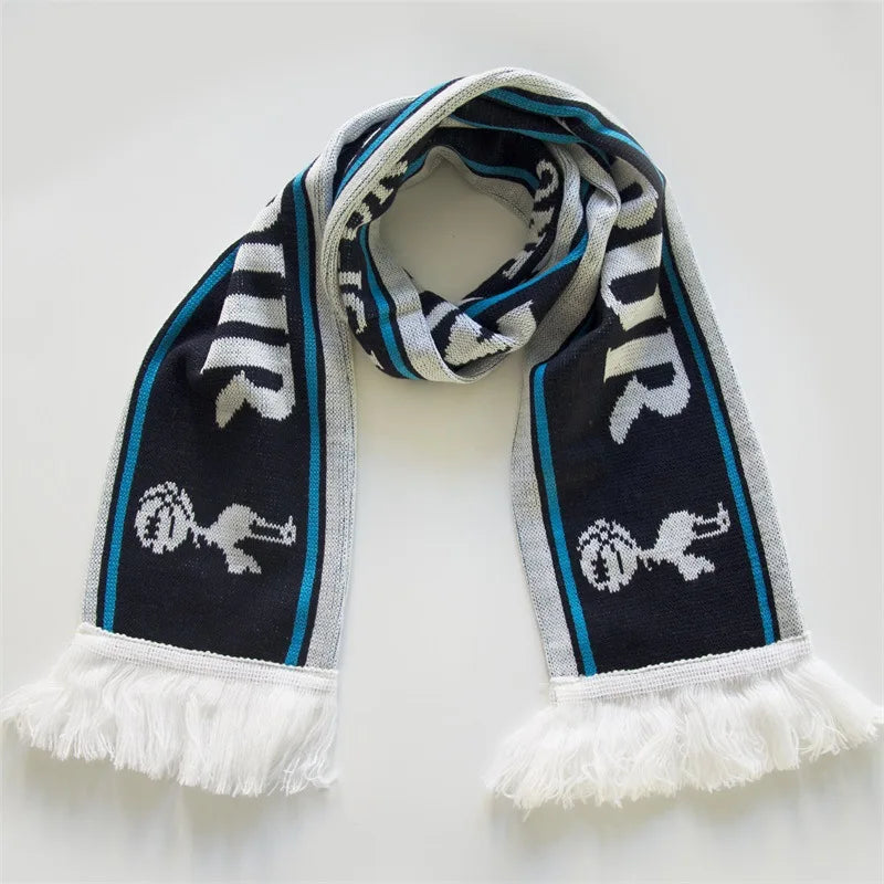 Custom Acrylic Football Scarves | 1-Piece MOQ & 40-Day Lead Time | Breathable & Durable | Team Merchandise
