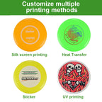 Custom Printed PP Plastic Flying Disc for Summer Games | MOQ 500