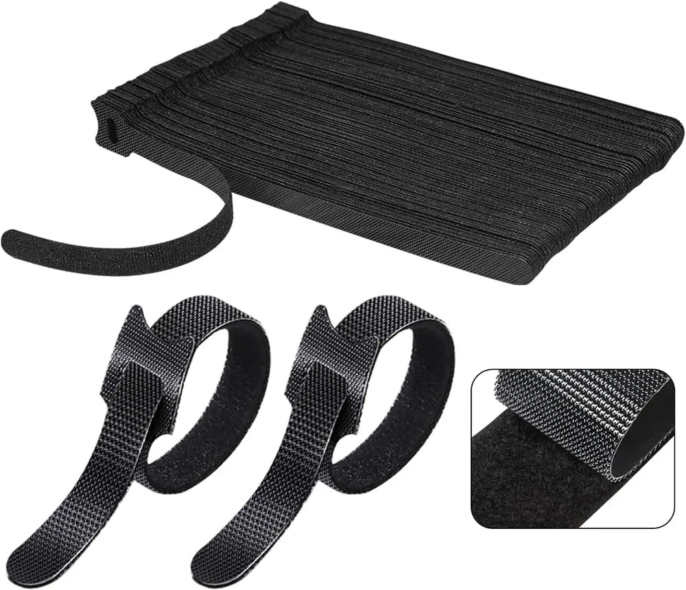 Custom Cable Organizers with Logo | MOQ 100 | OEKO-TEX Certified