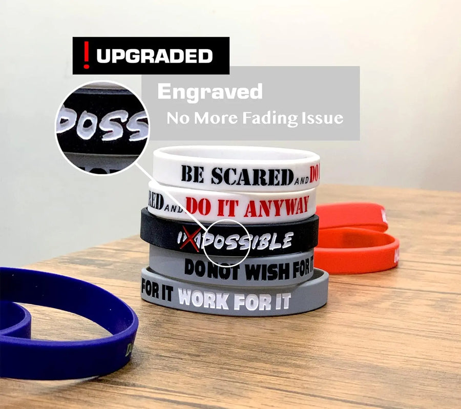 Custom Silicone Wristbands: 100% Eco-Friendly, CMYK Print, QR Code, Free Samples
