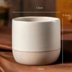 Custom Ceramic Espresso Cup Wholesale | 64 MOQ 5 Colors Microwave Safe