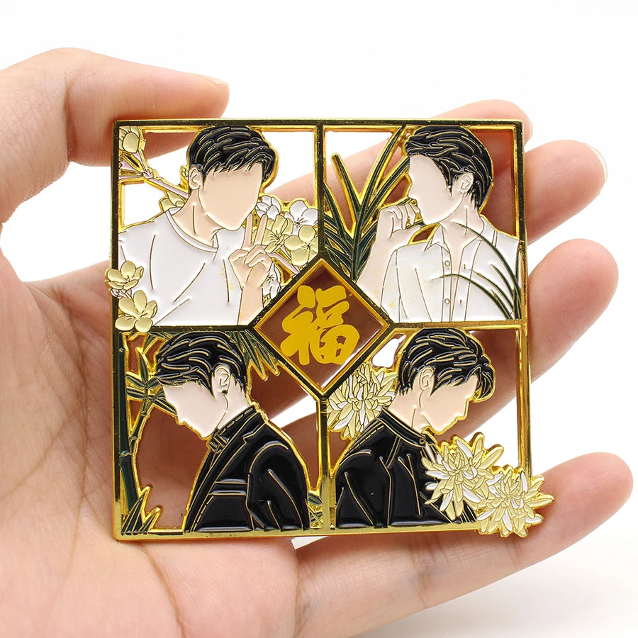 Custom Hard Enamel Lapel Pins | CE Certified | MOQ 100