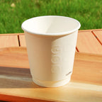 Custom Double Wall Paper Cups with Logo | MOQ 500