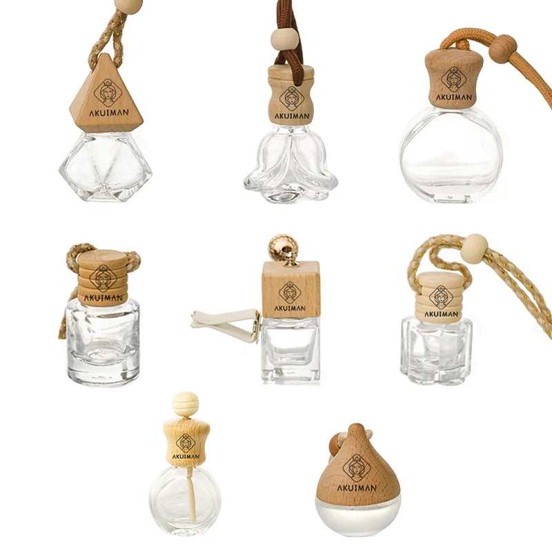 Custom Glass Car Perfume Bottles 1,000 MOQ | Magnetic Gift Box Luxury