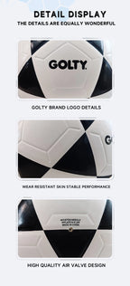 Custom Size 5 Soccer Ball | 410-450g | 500 MOQ | Thermal Bonded