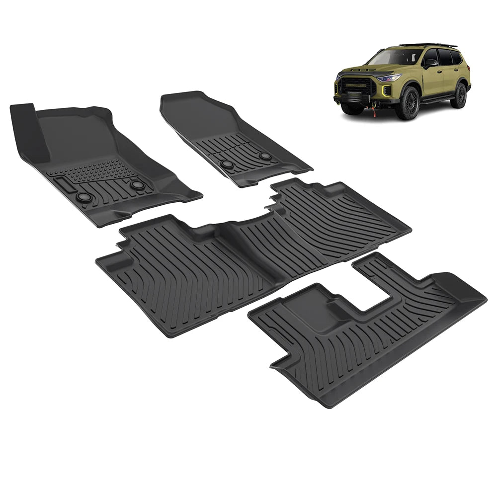 3D TPE Floor Mats for Maxus D90 LDV D90 2017-2024
