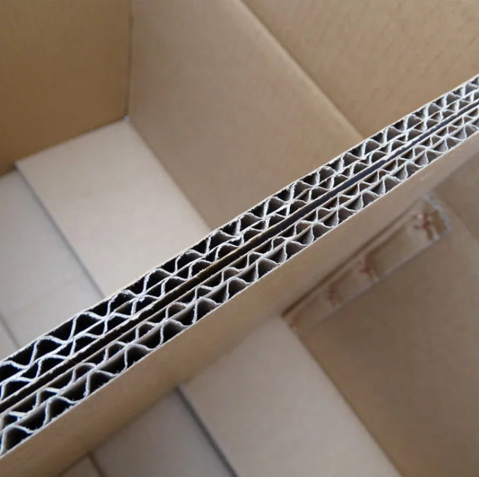 Custom 5-Ply Corrugated Shipping Box with Logo | 500 MOQ, ISO Certified, Strong