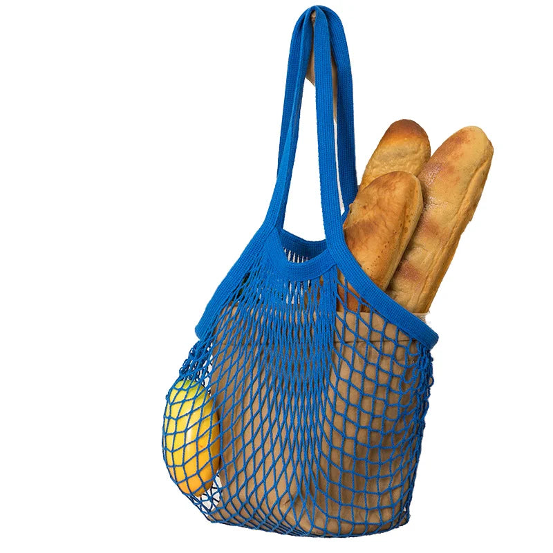 Custom Cotton Mesh Bag with Logo | Reusable Bulk