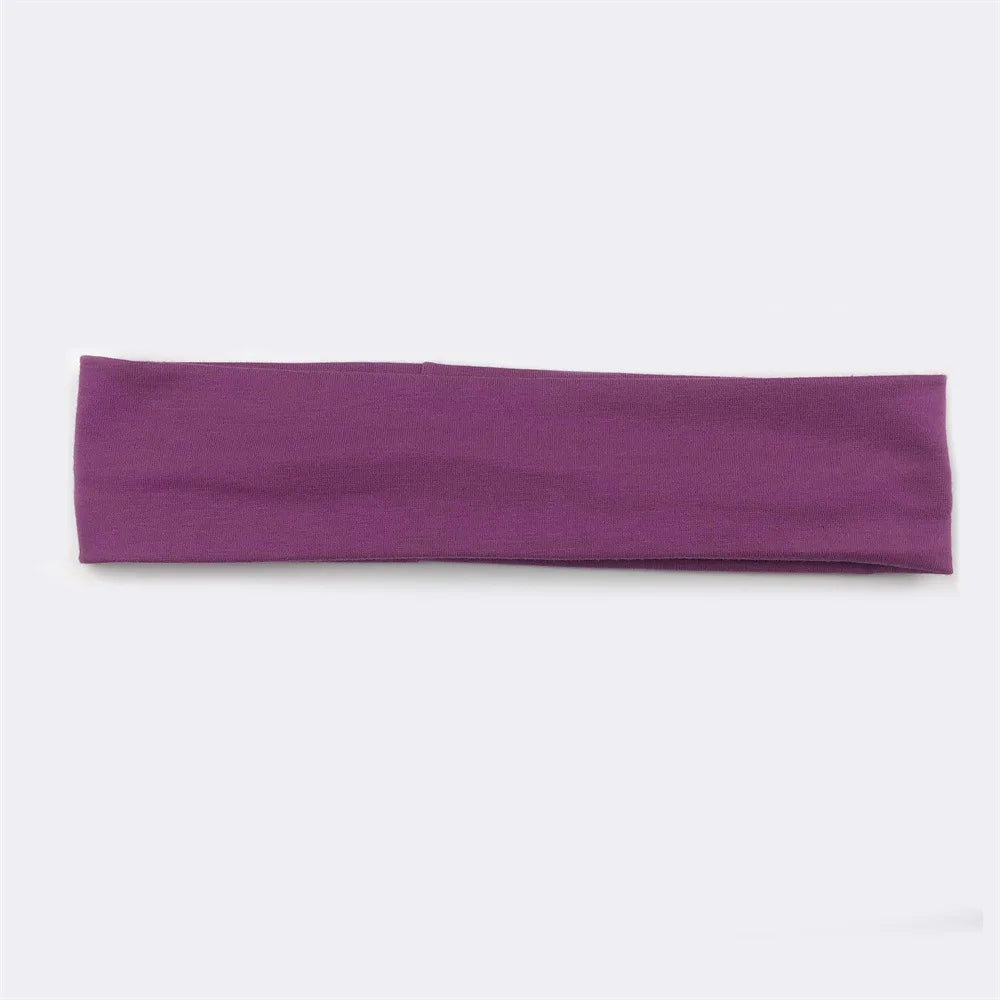 Custom Spandex Headband for Women | 23.5cm Stretch Hair Band for Sports & Fashion