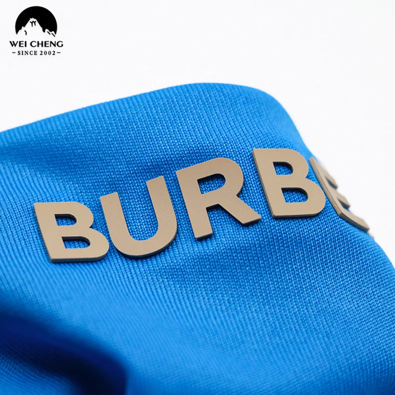 Custom Matte Silicone Heat Transfer Labels with Logo | MOQ 100