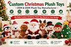 Custom Plush Santa Claus Gift Sets with Logo Wholesale | MOQ 100