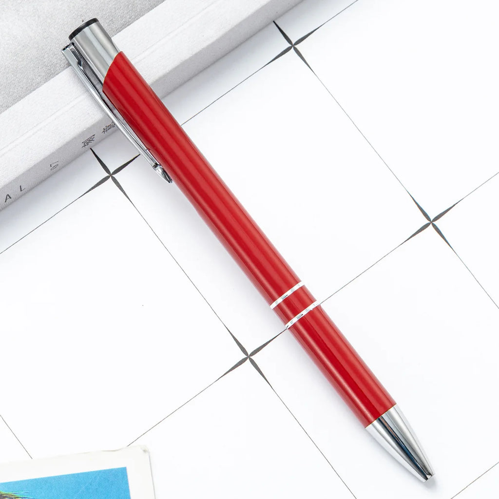 Custom Metal Pen with Logo | UV Printing | 1pc MOQ | 15-Day Lead